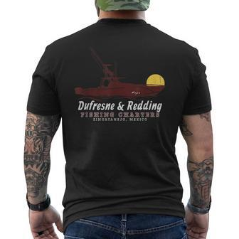 Dufresne And Redding Fishing Charters Zihuatanejo Mexico Men's T-shirt Back Print - Monsterry AU