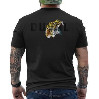 Duval Teal Tongue Jaguar Men's T-shirt Back Print - Monsterry UK