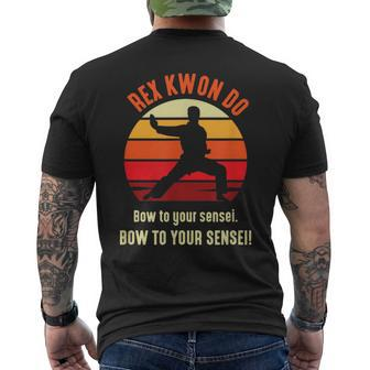 Dynamite And Mixed Martial Arts Rex Kwon Do Dojo Training Men's T-shirt Back Print - Monsterry AU