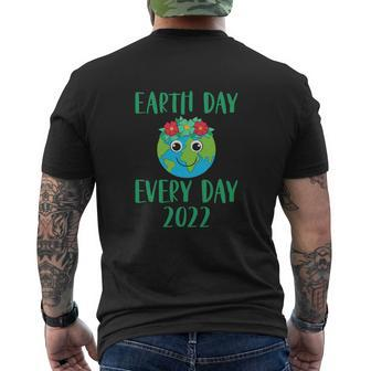 Earth Day 2022 Earth Day Every Day 2022 Mens Back Print T-shirt - Thegiftio UK
