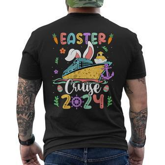 Easter Cruise 2024 Squad Cruising Holiday Family Group Men's T-shirt Back Print - Monsterry AU