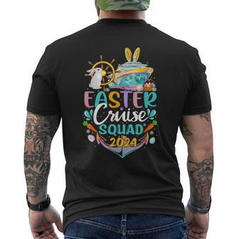 Easter Cruise 2024 Squad Cruising Holiday Family Matching Men's T-shirt Back Print | Mazezy