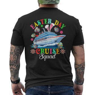 Easter Day Cruise Squad Colorful Sunglasses Player Team Men's T-shirt Back Print - Seseable