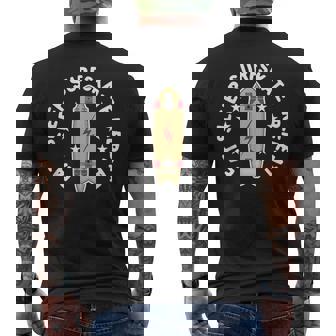 Eat Sleep Surfskate Repeat Camiseta Hombre Estampado Espalda - Regaloses