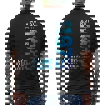 Edición Limitada Abril 1979 Retro 1979Intage 1979 Camiseta Hombre Estampado Espalda - Regaloses
