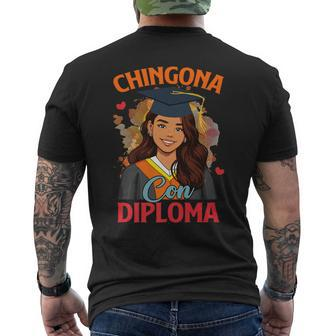 Educated Latina Graduation Day Grad Si Se Pudo Class Of 2024 Men's T-shirt Back Print - Monsterry CA
