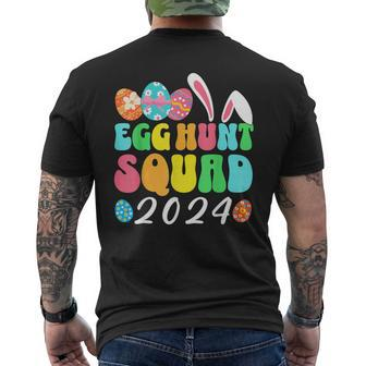 Egg Hunting Crew Matching Group Men's T-shirt Back Print - Seseable