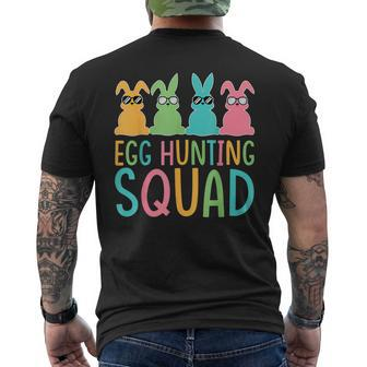 Egg Hunting Squad Crew Family Happy Easter Bunny Men's T-shirt Back Print | Mazezy DE