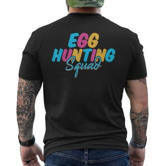 Egg Hunting Squad Easter Egg Hunt Men's T-shirt Back Print | Mazezy