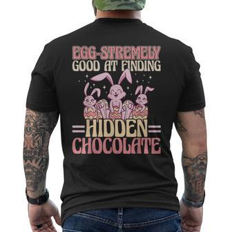 Ei — Extrem Gut Darinersteckte Schokolade Zu Finden T-Shirt mit Rückendruck - Seseable