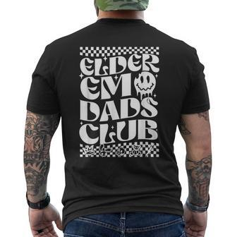 Elder Emo Dads Club Fathers Day Men's T-shirt Back Print - Monsterry CA