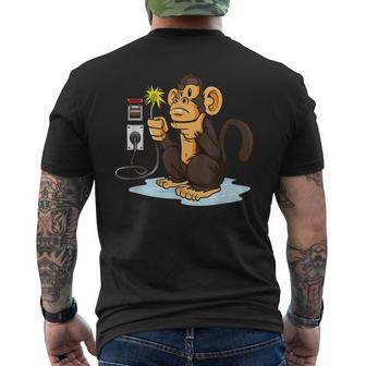 Électricien Pour Installateur Électrique T-shirt imprimé au dos - Cadeauxyz