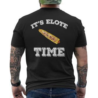 Elote Mexican Food Cinco De Mayo Men's T-shirt Back Print - Monsterry CA
