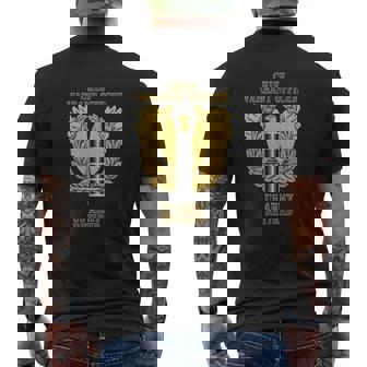 Emblem Warrant Officer Cw4 Retired Mens Back Print T-shirt - Thegiftio