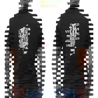 Empowerment Message We Rise By Lifting Others Mens Back Print T-shirt - Thegiftio