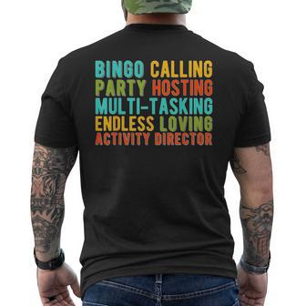 Endless Loving Activity Director Activity Coordinator Men's T-shirt Back Print - Seseable