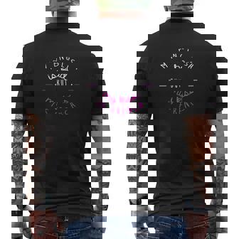 My English Is Bad But My Kiss Is French T-shirt imprimé au dos - Cadeauxyz