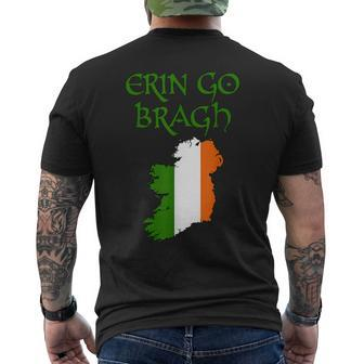 Erin Go Bragh Ireland Forever Irish Celtic St Pattys Dublin Men's T-shirt Back Print - Monsterry