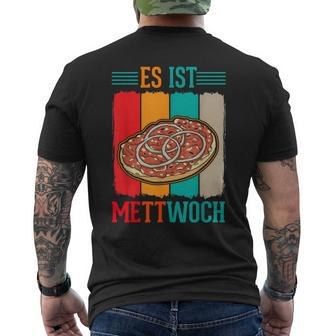 Es Ist Mettwoch Mett Mettigel Mett Brunchen S T-Shirt mit Rückendruck - Seseable
