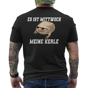 Es Ist Wednesch Meine Kerle Dank Frog Edition T-Shirt mit Rückendruck - Seseable