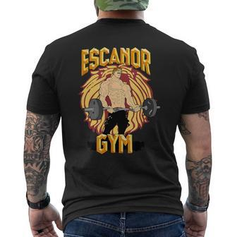 Escanor Gym Pride T-Shirt mit Rückendruck - Seseable