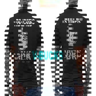 Este Tipo Necesita-Bucks Divertido Este Tipo Para Los Jugadores De Niño Camiseta Hombre Estampado Espalda - Regaloses