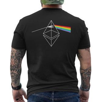 Eth Logo I Dark Vintage 70S Rock T-Shirt mit Rückendruck - Seseable