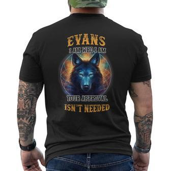 For Evans Evans Family Men's T-shirt Back Print - Seseable