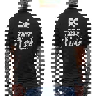 Evg Team Du Marié Enterrement De Vie De Garçon Futur Mariage T-shirt imprimé au dos - Cadeauxyz