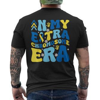 In My Extra Chromosome Era Down Syndrome Awareness Day Month Men's T-shirt Back Print - Monsterry UK