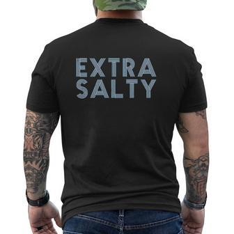 Extra Salty Mens Back Print T-shirt - Thegiftio UK