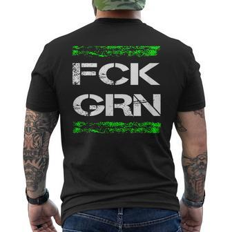 F Ck Grn Patriotisch Widerstand Anti-Grün Deutschland T-Shirt mit Rückendruck - Seseable