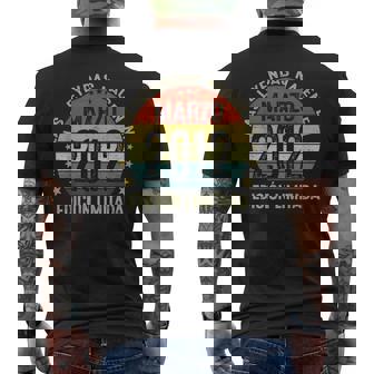 Fabricado En 2012 12 Años Las Leyendas Nacen En Marzo 2012 Camiseta Hombre Estampado Espalda - Regaloses