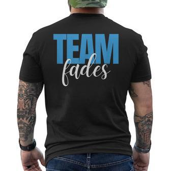 Fades Or Braids Gender Reveal Team Fades Men's T-shirt Back Print - Monsterry AU
