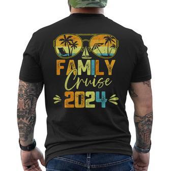 Family Cruise 2024 Beach Matching Summer Vacation Men's T-shirt Back Print - Monsterry UK