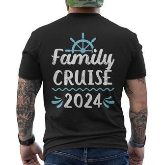 Family Cruise 2024 For Cruising Trip Vacation Men's T-shirt Back Print - Monsterry