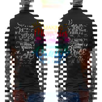 Family Cruise 2024 Making Memories One Cruise At A Time Men's T-shirt Back Print - Seseable