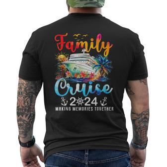 Family Cruise Matching Family Cruise Ship Vacation Trip 2024 Men's T-shirt Back Print - Monsterry DE