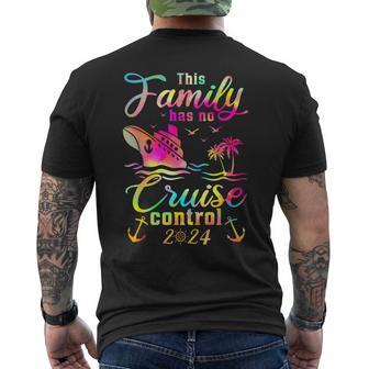 This Family Cruise Has No Control Cruising Vacation 2024 Men's T-shirt Back Print - Monsterry CA