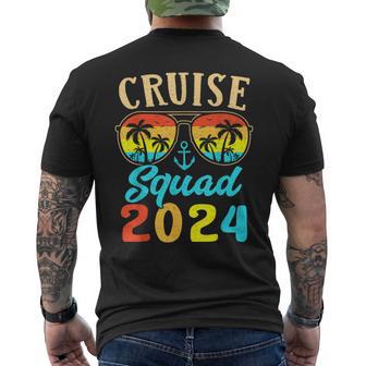 Family Friends Vacation Cruising Ship Trip Men's T-shirt Back Print - Monsterry UK