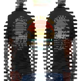 Family Vacation 2022 Vintage Retro Florida Siesta Key Beach Mens Back Print T-shirt - Thegiftio