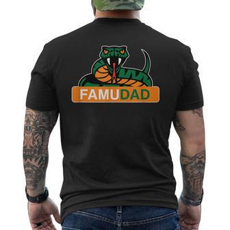 Famus Dad Graduation Homecoming A&M Mens Back Print T-shirt | Mazezy