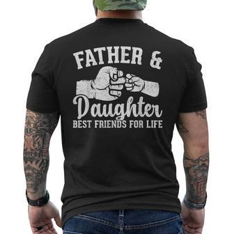Father And Daughter Best Friends For Life Fathers Day Men's T-shirt Back Print - Seseable