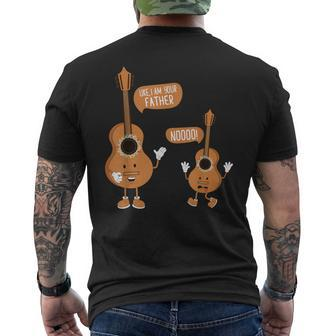 I Am Your Father Ukulele Guitar Men's T-shirt Back Print - Monsterry UK