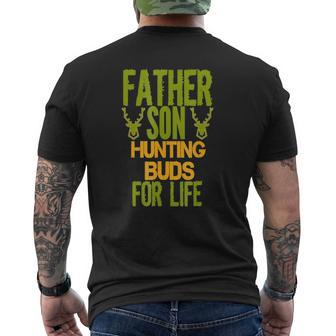 Father Son Matching S Hunting Buds For Life Camo Mens Back Print T-shirt | Mazezy UK