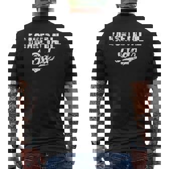 Fathers Day For Daddy Papa Father Cool Basketball Dad Men's T-shirt Back Print - Thegiftio