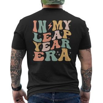 February 29Th Leap Day In My Leap Year Era Leap Year 2024 Men's T-shirt Back Print - Seseable