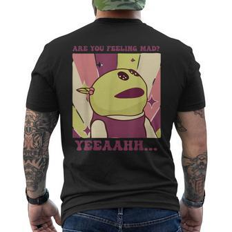Are You Feeling Kinda Mad Wonderful Girl Men's T-shirt Back Print - Seseable