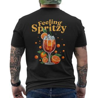 Feeling Spritzy Prost Auf Den Spritzigen Genuss T-Shirt mit Rückendruck - Seseable