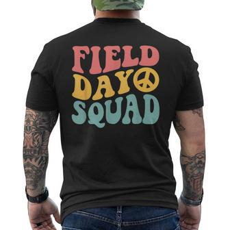 Field Day Squad Retro 70'S Happy Last Day Of School Men's T-shirt Back Print - Monsterry AU
